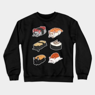 French Bulldog Sushi Rolls Frenchie Gift Crewneck Sweatshirt